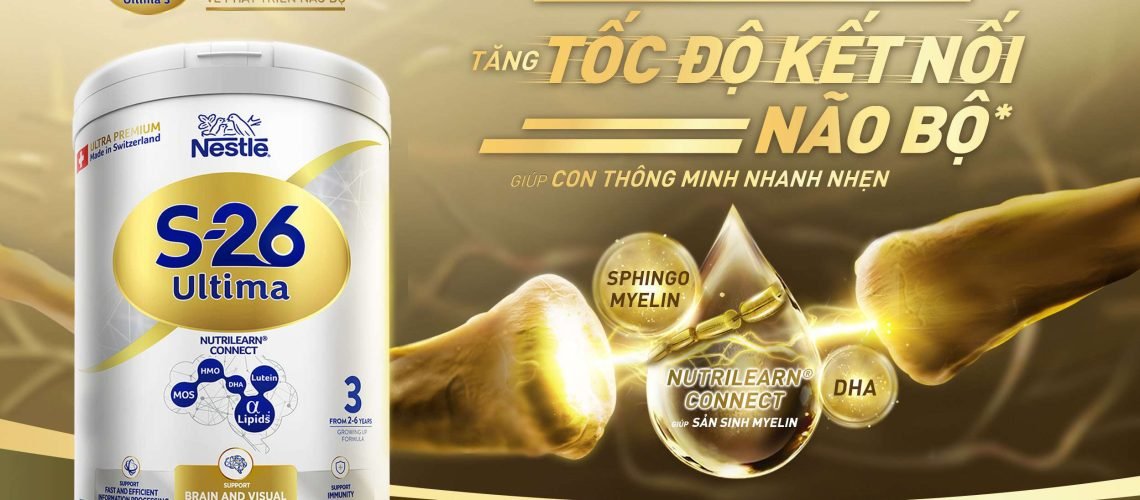 Nestlé S-26 Ultima 3_Tiên phong nghiên cứu lâm sàng về khoa học não bộ